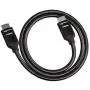 Amazon Basics 10.2 Gbps High-Speed 4K HDMI Cable with Braided Cord, 3-Foot, Black