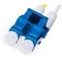 FiberCablesDirect - 1M OS2 LC LC Fiber Patch Cable | Duplex 9/125 LC to LC Singlemode Jumper 1 Meter (3.28ft) | Length Options: 0.5M-300M | 1g 10g sfp 10gbase lc/lc dplx yellow zip-cord pvc ofnr lc-lc
