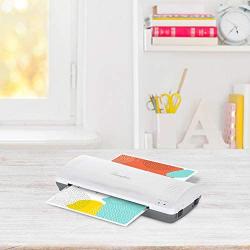 Swingline Laminator, Thermal, Inspire Plus Lamination Machine, 9 Inches Max Width, Quick Warm-Up, Includes Laminating Pouches, White/Gray (1701857ECR)