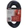 Woods 982452 50-Foot SJTOW Agricultural Outdoor Heavy Duty All- Weather Extension Cord, Oil Resistant Vinyl Jacket, Versatile Use, Powerful 15 Amps, 125 Volts, 1,875 Watt Extension Cord, Black