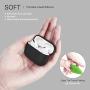 Miracase Upgrade Cover for Airpods Pro Case, Triple Layer Protective Liquid Silicone Case for AirPods Pro Charging Case, 2019 Release LED Visible Shockproof Soft Skin Friendly Silicone Case (Black) Miracase Upgrade Cover for Airpods Pro Case, Triple Layer Protective Liquid Silicone Case for AirPods Pro Charging Case, 2019 Release LED Visible Shockproof Soft Skin Friendly Silicone Case (Black)