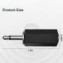 3.5mm Mono to Stereo Adapter, 2 Pack 3.5mm 1/8'' Mono Male Plug to 3.5mm 1/8'' TRS Stereo Female Jack RFAdapter for Radio, Headphone 3.5mm Mono to Stereo Adapter, 2 Pack 3.5mm 1/8'' Mono Male Plug to 3.5mm 1/8'' TRS Stereo Female Jack RFAdapter for Radio, Headphone