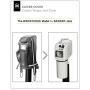 Clever Cover for Barker Jack by Trailersphere Custom Electric Tongue Jack Cover for Trailer, RV, Camper, Chains Holder, Plug Protector, Sun and Waterproof (Barker Jack Cover)