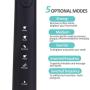 Seago Sonic Electric Toothbrush, Rechargeable Electronic Toothbrush for Adults soft with Brush Heads, Smart Timer, Whitening, Black