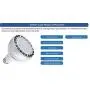 LC LED 250W-350W PAR30 / PAR38 High Output Medium Bay LED Bulb, 42W 5000 Lumens, Daylight White (6500K), Metal Halide, CFL & Halogen PAR Replacement, Non-Dimmable