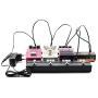 SONICAKE 9V DC 5-Way Right Angle Plug Daisy Chain Power Cable for Guitar Pedals