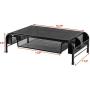 SimpleHouseware Metal Desk Monitor Stand Riser with Organizer Drawer