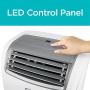 Black + Decker 7,500 BTU Portable Air Conditioner with Heat, 14,000 w, White