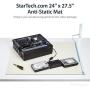 StarTech.com Anti-Static Mat - 25” x 27.5” Electrical Grounding Desk Pad - for Home or Work - Beige (M3013)
