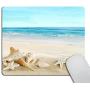Smooffly Gaming Mouse Pad Custom,Tropical Beach Mousepad Non-Slip Rubber Rectangle Mouse Pads for Computers Laptop