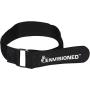 Premium Cinch Straps with Stainless Steel Metal Ring (Buckle), Reusable Durable Hook and Loop, Multipurpose Securing Straps 1.5'' x 12'' - 6 Pack Plus 2 Bonus Original Cinch Straps