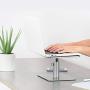 VIVO Universal Height Adjustable Ergonomic Computer Monitor and Laptop Riser Tabletop Desk Stand STAND-V000S