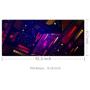 Benvo Extended Mouse Pad Large Gaming Mouse Pad- 35.4x15.7x0.12 inch Computer Keyboard Mouse Mat Non-Slip Mousepad Rubber Base and Stitched Edges for Game Players, Office, Study, Game Design