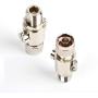 UAYESOK Coaxial Lightning Arrestor N Male to N Female Surge Arrester DC-3GHz 50ohm WiFi Lightning Surge Protector for 2G 3G 4G LTE GPS 900 MHz 2.4 GHz Wi-Fi Antennas