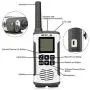 Retevis RT45 Two Way Radios Long Range Rechargeable, Walkie Talkies for Adult with Earpiece,AA Flashlight USB Handsfree LCD,2 Way Radio Business Retail Hotel School(6 Pack)