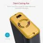 BESTEK 150W Power Inverter DC 12V to 110V AC Converter 4.2A Dual USB Car Adapter (Yellow)