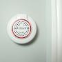 Dome Home Automation DMS01 Wireless Z-Wave Battery-Powered Home Security Siren and Chime, White