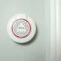 Dome Home Automation DMS01 Wireless Z-Wave Battery-Powered Home Security Siren and Chime, White