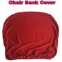 Loghot Chair Covers Spandex Universal Computer Office Desk Stretch Rotating Pure Color Chair Cover (Red)