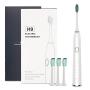 Sonic Toothbrush Rechargeable Electric Toothbrushes for Adults and Kids, Vibrating Electronic Toothbrush with 5 Mode/4 Dupont Brush, Long Last Power On, Smart Timer&Pressure Sensor Sonic Toothbrush Rechargeable Electric Toothbrushes for Adults and Kids, Vibrating Electronic Toothbrush with 5 Mode/4 Dupont Brush, Long Last Power On, Smart Timer&Pressure Sensor