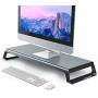 ORICO Aluminum Monitor Stand, Universal Desktop Computer Riser with Keyboard Mouse Storage for PC, Laptop, Printer, Small TV