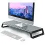 ORICO Aluminum Monitor Stand, Universal Desktop Computer Riser with Keyboard Mouse Storage for PC, Laptop, Printer, Small TV