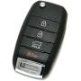 OEM Kia Sorento Flip Key Keyless Entry Remote Fob (FCC ID: OSLOKA-910T)