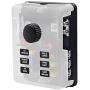 BlueFire 6 Way Blade Fuse Box Fuse Block Standard Circuit Fuse Holder with LED Light Indication & Protection Cover for Car Boat Marine Truck Vehicle SUV Yacht RV