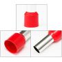 70PCS 4 Gauge Ferrule Connectors End Terminal Insulated Ferrule .Work Great for 4 Gauge Car amp. Clean Install. Widely Used in Electronics, Communication Equipment. (Black+Red)