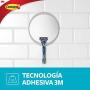 Command Fog Resistant Mirror, 1-Mirror, 2-Water-Resistant Strips (BATH15-ES), Organize Damage-Free