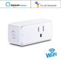 WiFi Smart Plug, RAOYI Smart Outlet Plug 2 Pack with 4 USB Charger Ports, Compatible with Alexa & Google Home, Remote Control Your Home Devices with Timer Function, FCC Certified, White