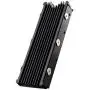 QIVYNSRY M.2 heatsink 2280 SSD Double-Sided Heat Sink with Thermal Silicone pad for PCIE NVME M.2 SSD or NGFF SATA M.2 SSD Black