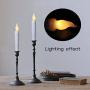 LED Taper Candles, Flameless Battery Operated Candle, Realistic Flickering Dripping Electric Taper Candles, Warm White Bulb, Pack of 6 LED Taper Candles, Flameless Battery Operated Candle, Realistic Flickering Dripping Electric Taper Candles, Warm White Bulb, Pack of 6
