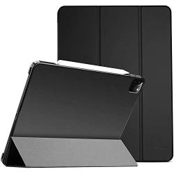 ProCase iPad Pro 11 Case 2020 & 2018, Slim Hard Shell Protective Stand Cover for iPad Pro 11 2nd Gen 2020 (Latest Model) & 1st Gen 2018 [Support 2nd Gen Apple Pencil Charging] –Black