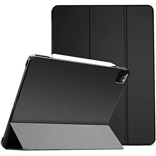 ProCase iPad Pro 11 Case 2020 & 2018, Slim Hard Shell Protective Stand Cover for iPad Pro 11 2nd Gen 2020 (Latest Model) & 1st Gen 2018 [Support 2nd Gen Apple Pencil Charging] –Black