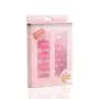 Dr.Nail 10Pcs Gel Nail Polish Remover Cap Clips Plastic Acrylic Nail Art Polish Remover Wrap(Red)