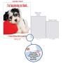 Big Funny Birthday Card - Good Boy Featuring a Cute Puppy Dog w/Envelope 8.5 x 11 Inch - Humorous Happy Birthday Greetings Card - XL Gifts, Wishes, and Celebrations J2577BDG