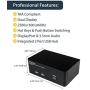 StarTech.com Dual Monitor DisplayPort KVM Switch - 2 Port - USB 2.0 Hub - Audio and Microphone - DP KVM Switch (SV231DPDDUA) Black