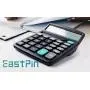 HZFJ Calculator, 12-bit Solar Battery Dual Power Standard Function Electronic Calculator with Large LCD Display Office Calculator Black(NO Battery) (KK-837B, 1PACK) HZFJ Calculator, 12-bit Solar Battery Dual Power Standard Function Electronic Calculator with Large LCD Display Office Calculator Black(NO Battery) (KK-837B, 1PACK)