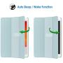 JETech Case for iPad 8/7 (10.2-Inch, 2020/2019 Model, 8th / 7th Generation), Auto Wake/Sleep Cover (Light Blue)