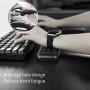 Keyboard and Mouse Wrist Rest Set Gaming PU Memory Foam Ergonomic Hand Palm Rest Support for Computer, PC, Laptop, Mac Typing and Wrist Pain Relief and Repair (17.3 Inch）