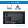 Single Monitor Mount - Articulating Gas Spring Monitor Arm, Adjustable Vesa Mount Desk Stand with Clamp and Grommet Base - Fits 17 to 27 Inch LCD Computer Monitors 4.4 to 14.3lbs Single Monitor Mount - Articulating Gas Spring Monitor Arm, Adjustable Vesa Mount Desk Stand with Clamp and Grommet Base - Fits 17 to 27 Inch LCD Computer Monitors 4.4 to 14.3lbs
