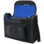 USA GEAR Mini Projector Case S7 Pro Portable Projector Bag Carrying Case with Accessory Storage - Compatible with Small LED Projectors from Vankyo, DR. J, Apeman, GooDee, DBPOWER, CiBest (Blue)