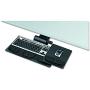 Fellowes 8036001 Professional Premier Series Adjustable Keyboard Tray, 19w x 10-5/8d, Black,GRAPHITE/SILVER