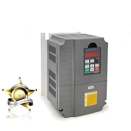 Vector Control CNC VFD Variable Frequency Drive Controller Inverter Converter 220V 5.5KW 7.5HP For Spindle Motor Speed Control HUANYANG GT-Series (220V, 5.5KW)