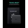 USB C Charger, AUKEY Omnia 100W 4-Port PD Charger with GaNFast Technology, USB C Laptop Charger Power Delivery 3.0 Compatible with MacBook Pro 16'', iPad Pro 11'', iPhone 11 Pro Max, HP Spectre