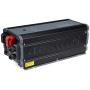 3000W Power Inverter Charger Pure Sine Wave Converter with AC Charger DC 12V in to AC 110V Out for Home Car RV Off-Grid Solar System