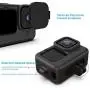 Kupton 9PCS Accessories Kit Compatible with GoPro HERO9 Black, Silicone Sleeve Case with Lanyard + 6PCS Tempered Glass Screen Lens Protector + 2PCS Lens Cap Compatible with GoPro Hero 9 Black
