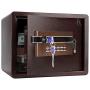 TIGERKING Security Safe Personal Safe, Digital Keypad Lock Box Safe for Cash Money Jewelry Document Cabinet Safe, 1.2 Cubic Feet