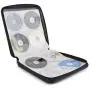 CD Case, COOFIT 160 Capacity DVD Storage DVD Case VCD Wallets Storage Organizer Flexible Plastic Protective DVD Storage Black